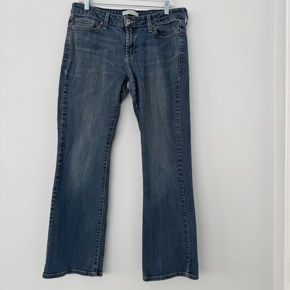 Vintage Levi's 545 Low Boot Cut Jeans Flap Pocket Y2K Women’s 12 (34x31)